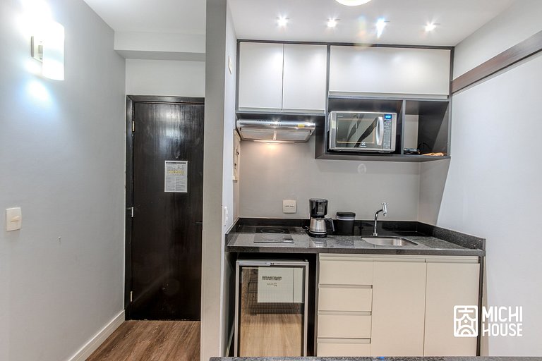 Apartamento Executivo em Alphaville • Praticidade