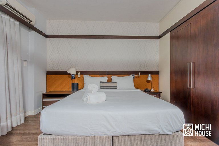 Apartamento Executivo em Alphaville • Praticidade
