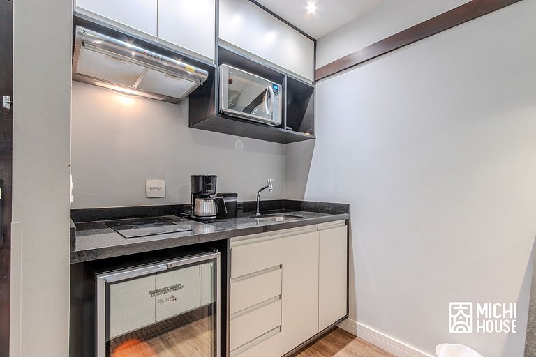 Apartamento Executivo em Alphaville • Praticidade