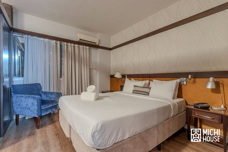 Apartamento Executivo em Alphaville • Praticidade