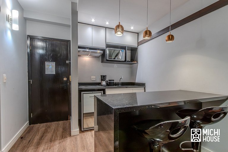 Apartamento Executivo em Alphaville • Praticidade