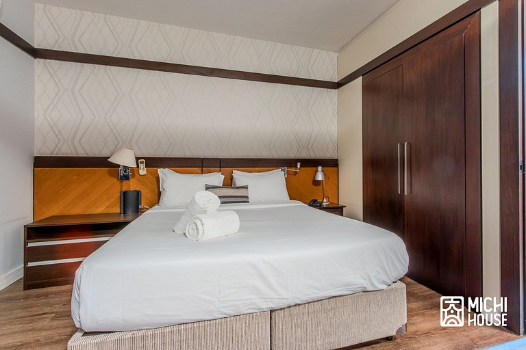 Apartamento Executivo em Alphaville • Praticidade
