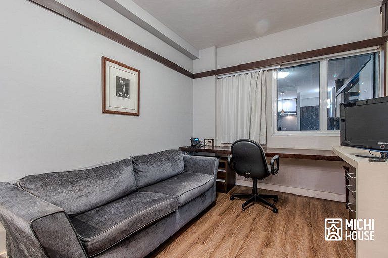 Apartamento Executivo em Alphaville • Praticidade