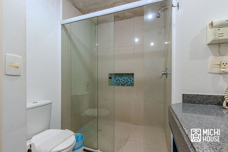 Moderno Flat Executivo • Alphaville • Ar • Wifi