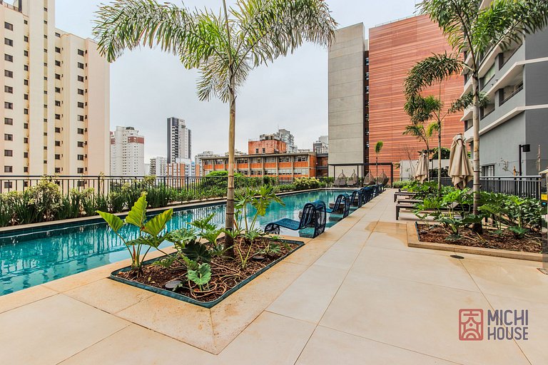 Maravilhoso Studio Paraiso • Paulista • AC • WIFI