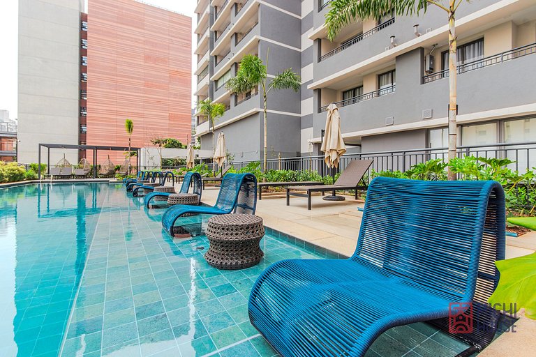 Maravilhoso Studio Paraiso • Paulista • AC • WIFI
