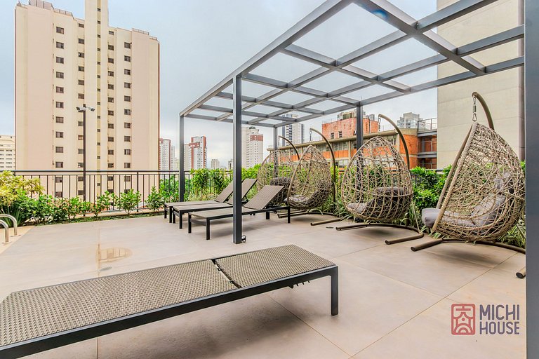 Maravilhoso Studio Paraiso • Paulista • AC • WIFI