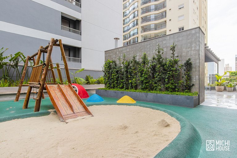 Maravilhoso Studio Moema Av Ibirapuera com Ac/Wifi