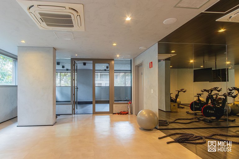 Maravilhoso Studio Moema com AC/WF