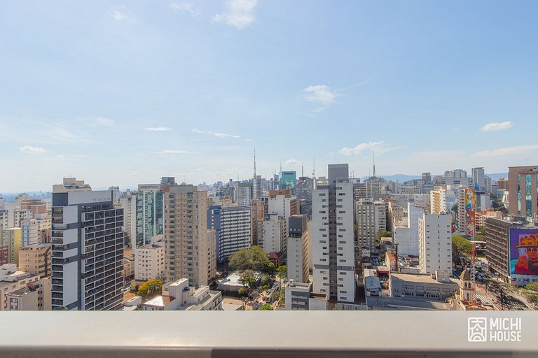 Studio no On Paulista • Metro Paraiso • com Ar