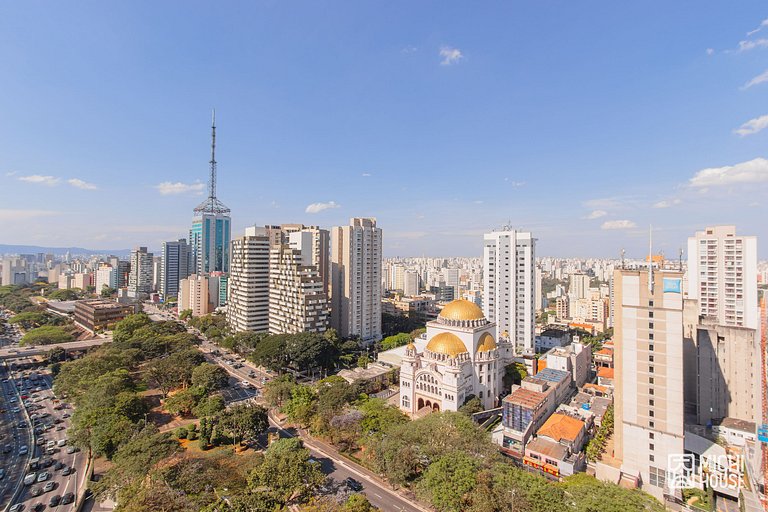 Studio Executivo a 1 minuto do Metro Paraiso